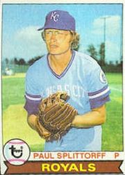 1979 Topps Baseball Cards      183     Paul Splittorff